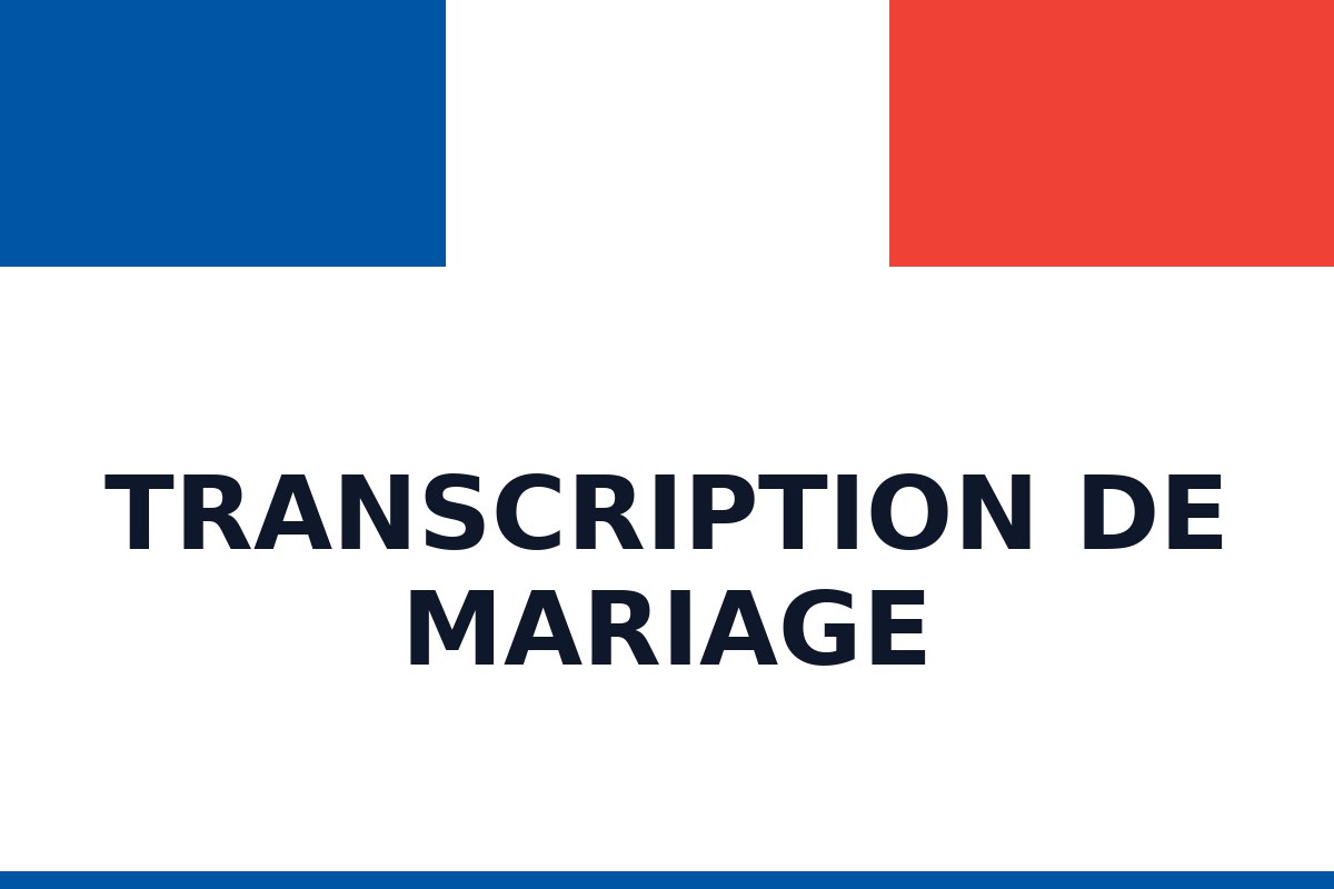 Se marier aux États-Unis : CCAM et transcription